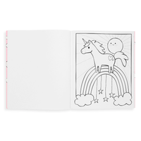 Enchanting Unicorns Color-in Book