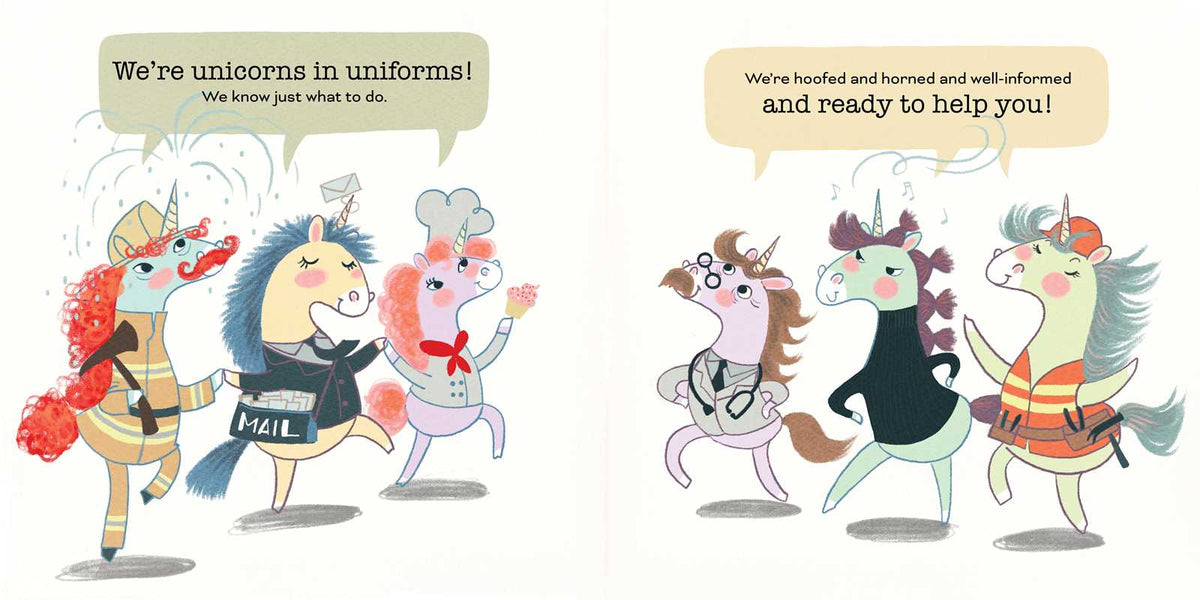 Unicorns in Uniforms Book