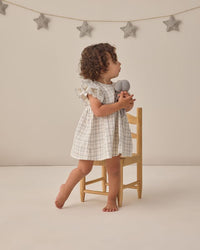 Blue Plaid Alina Dress