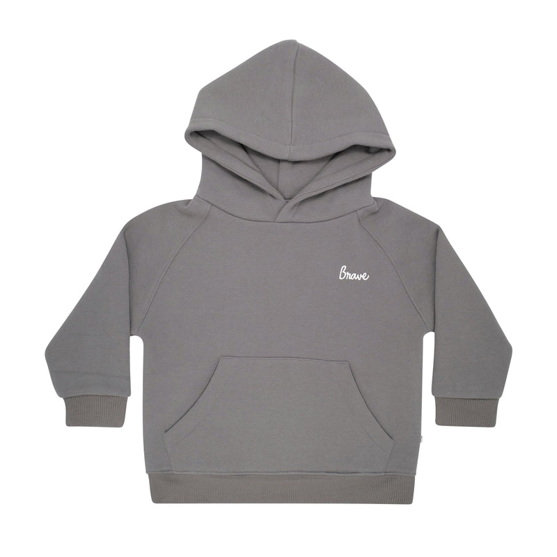 Brave Charcoal Hoodie