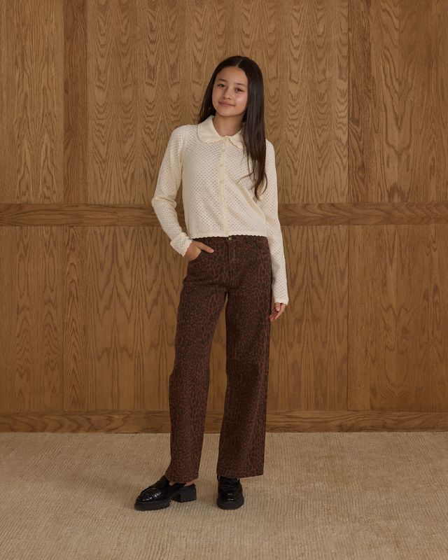 Tween Ivory Rio Cardigan