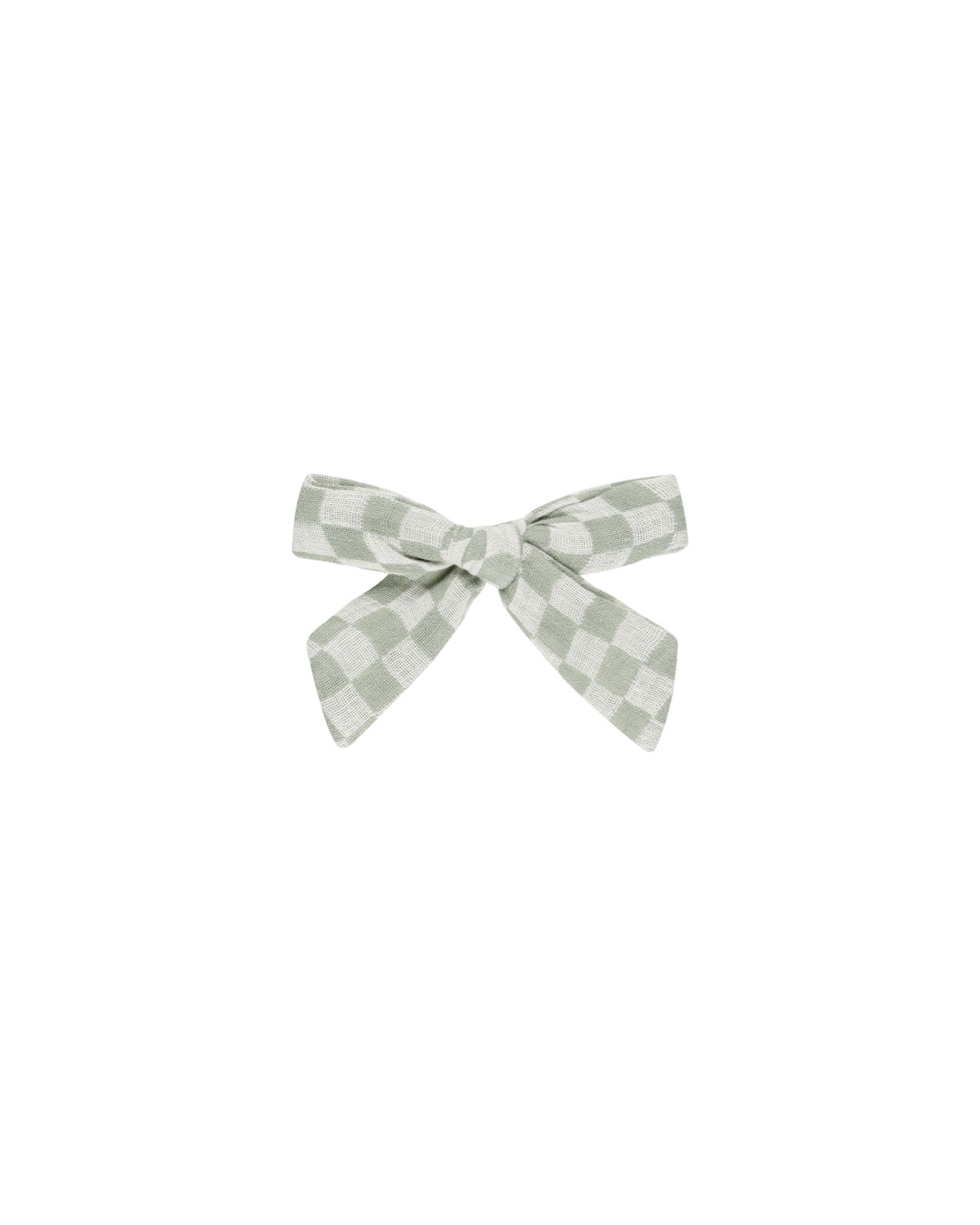 Sage Check Bow