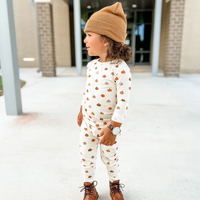 Pumpkins Bamboo Two-Piece Set