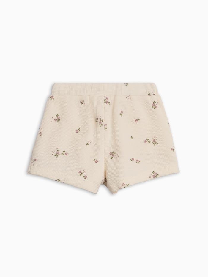 Sylva Floral Waffle Shorts