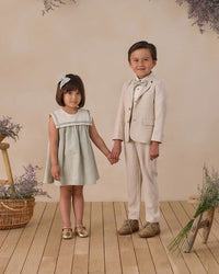 Eucalyptus Check Daisy Dress