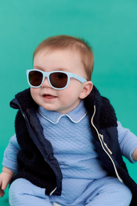 Baby Blue Navigator Sunglasses