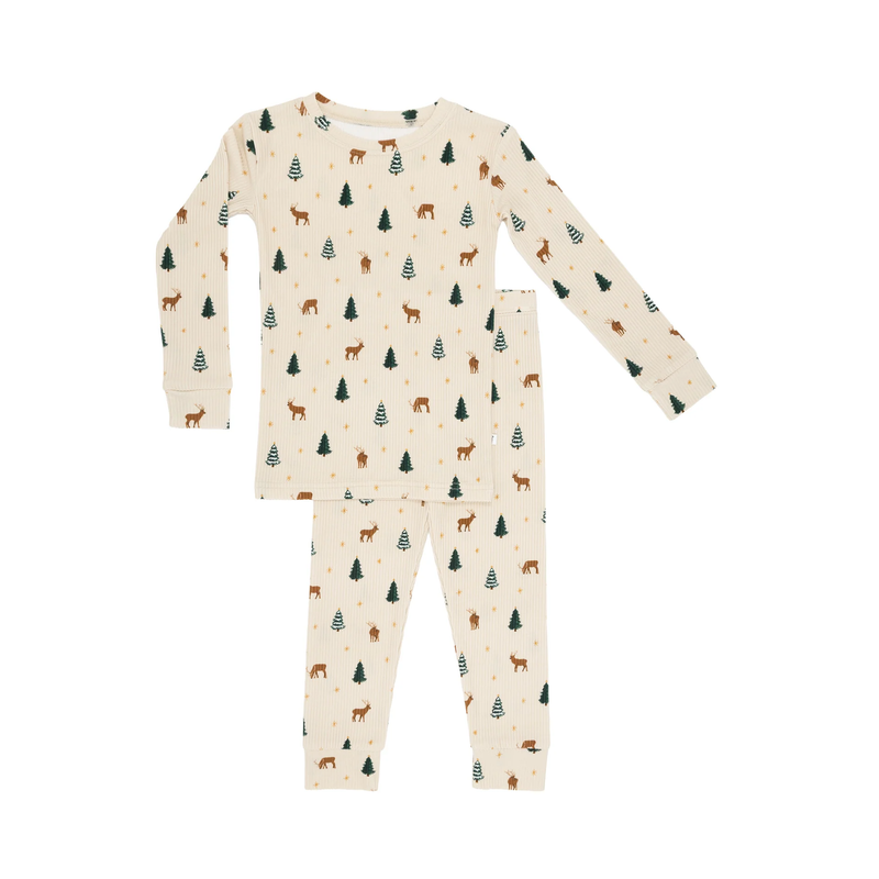 Reindeer Forest Bamboo Two-Piece Set