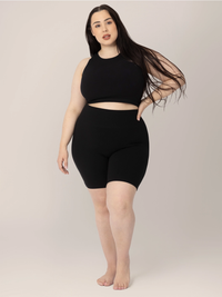 Black Bamboo Bike Short