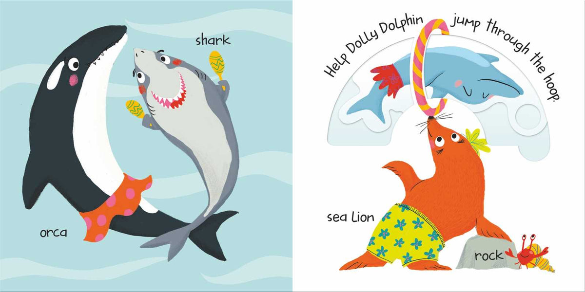 Slide and Peek: In the Ocean Book