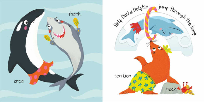 Slide and Peek: In the Ocean Book