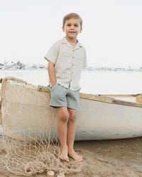 Sea Green Relaxed Short