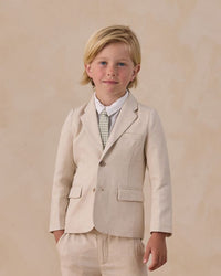 Eucalyptus Check Skinny Tie