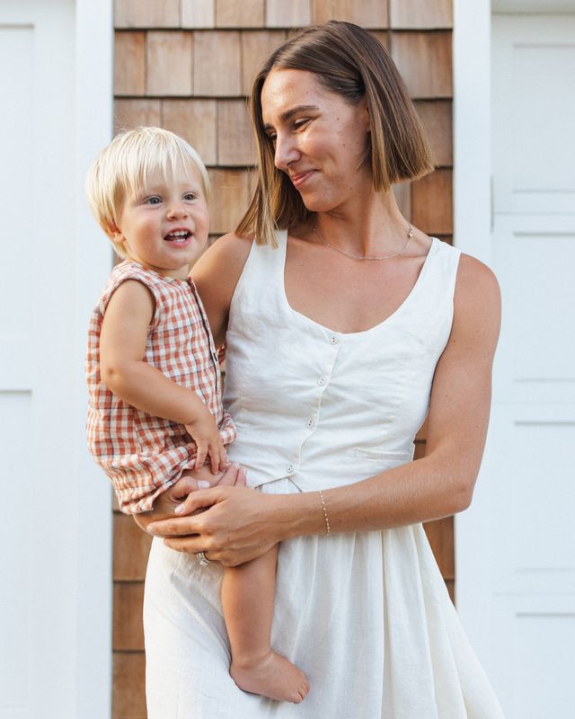 Poppy Gingham Mavrick Romper