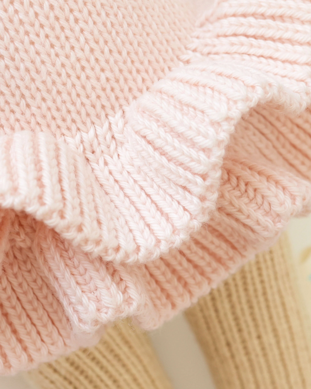 Evelyn the Golden Knitted Doll