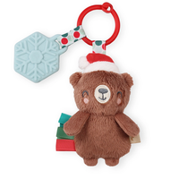 Holiday Bear Itzy Pal Teether