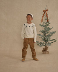 Trees Fair Isle Sweater