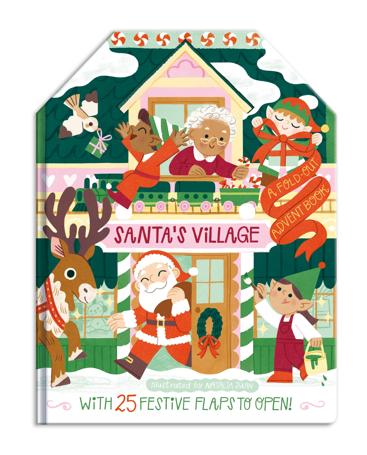 Santa's Village Advent Book