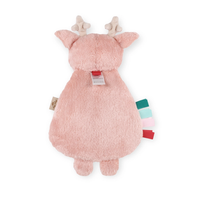 Pink Reindeer Plush Lovey