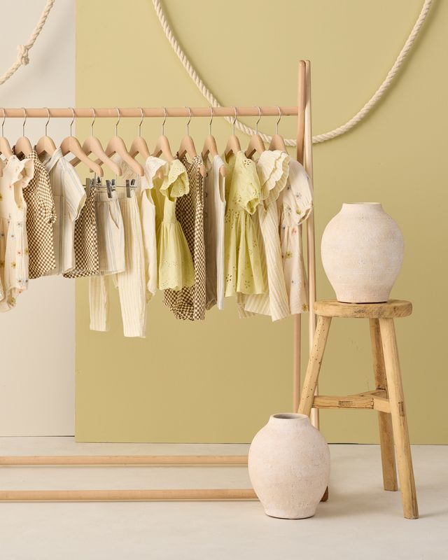 Sea Stripe Collared Short Sleeve Shirt