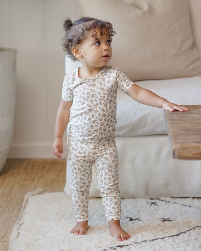 Wildflower Bamboo Pajama Set