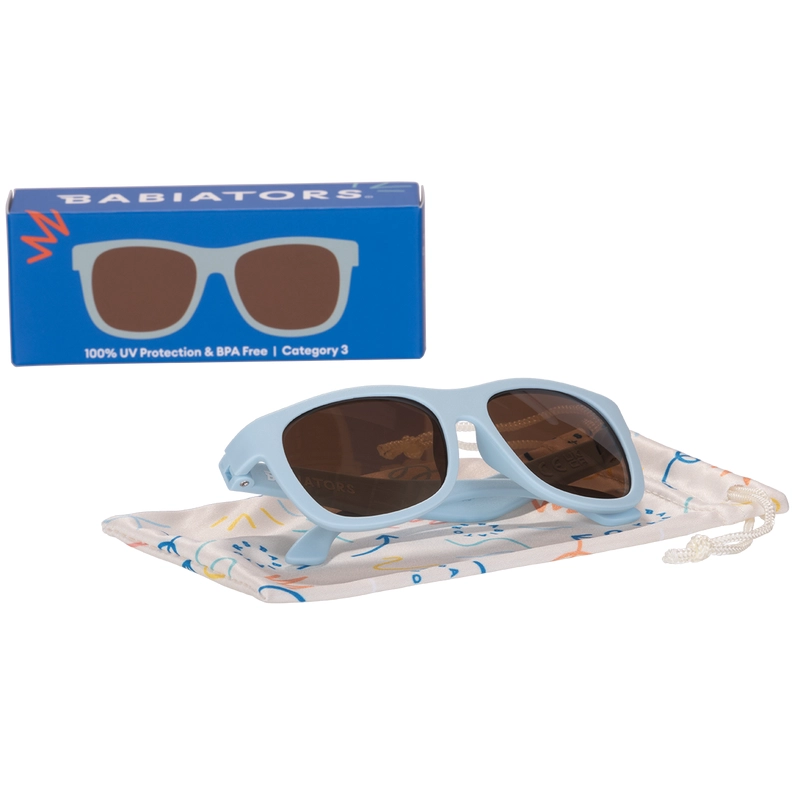 Baby Blue Navigator Sunglasses