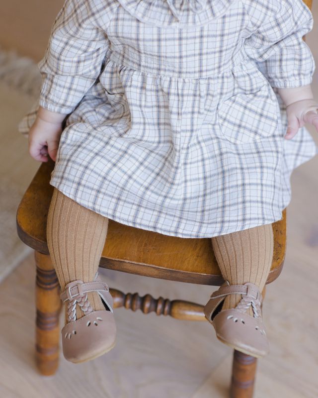 Blue Plaid Simone Dress