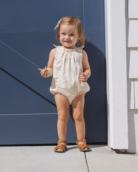 Sailor Bows Shoulder Tie Romper