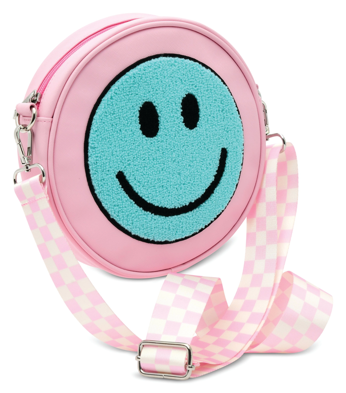 Smile Check Crossbody Bag