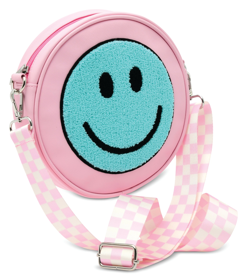 Smile Check Crossbody Bag