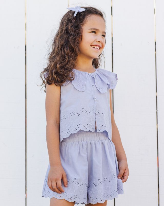 Periwinkle Remi Short