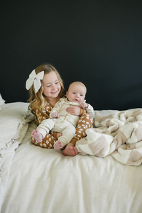 Cream Bamboo Snap Bodysuit