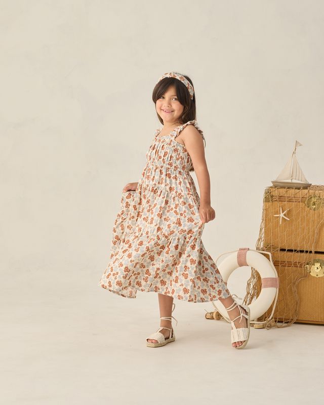 Americana Floral Josie Dress