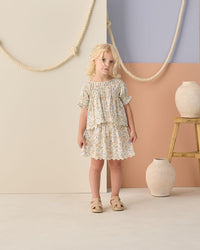 Bloom Smocked Mini Skirt
