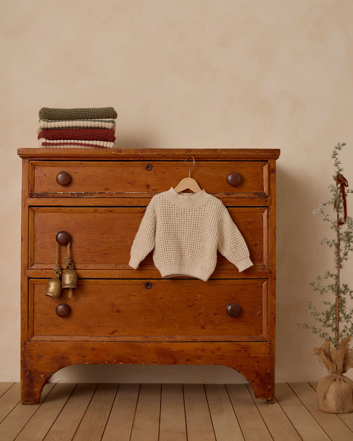 Forest Stripe Knit Sweater