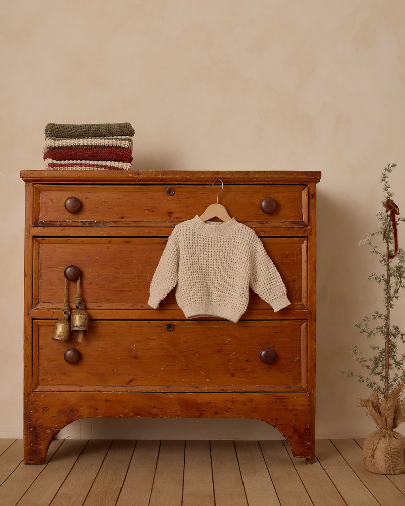 Forest Stripe Knit Sweater