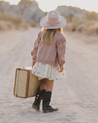 Rose Fringe Cardigan