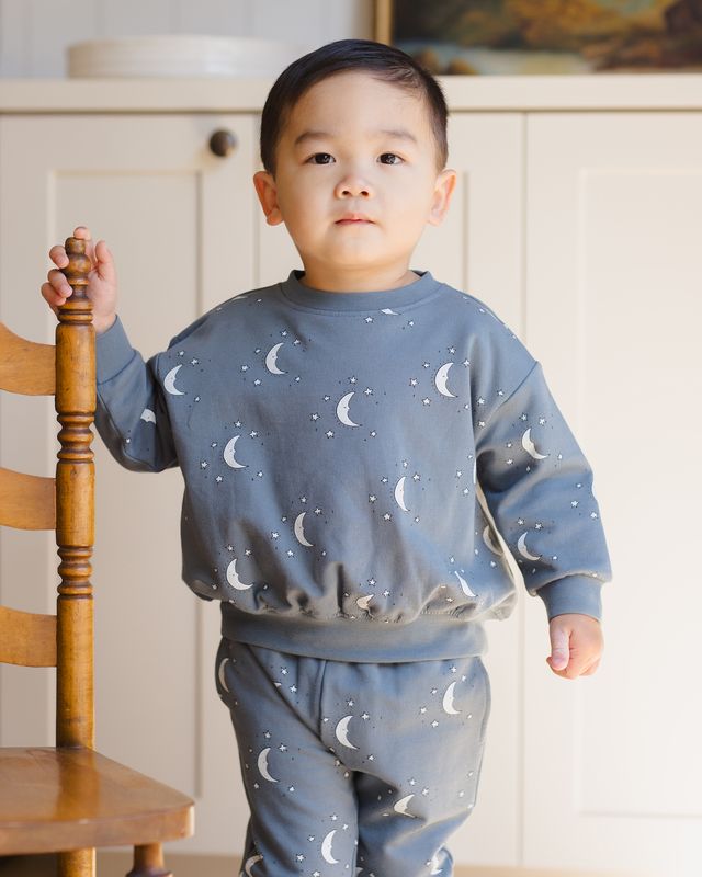 Silver Moons Relaxed Sweatshirt