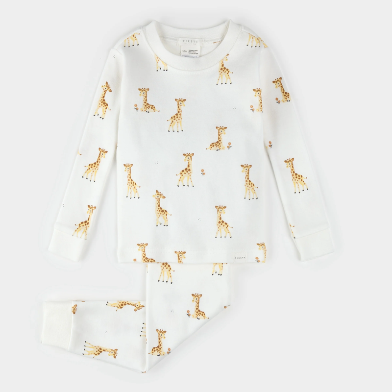 Giraffes Pajama Set