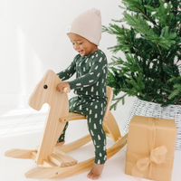 Christmas Trees Zip Romper