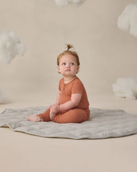 Poppy Ribbed Henley Bodysuit