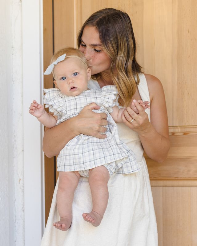 Blue Plaid Alina Dress