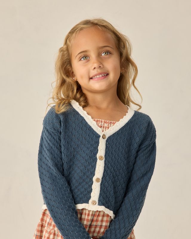 Navy Ella Cardigan
