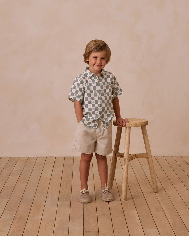 Coastal Check Collared Shirt