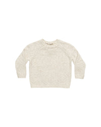 Speckled Natural Knit Sweater