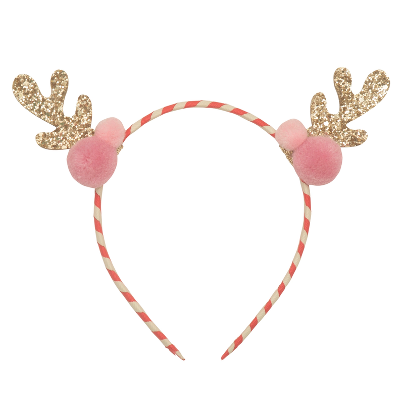 Reindeer Pom Headband