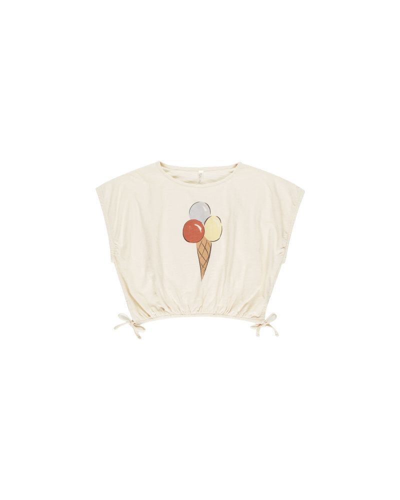 Gelato Cropped Cinch Tee