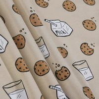 Cookies + Milk Zip Romper