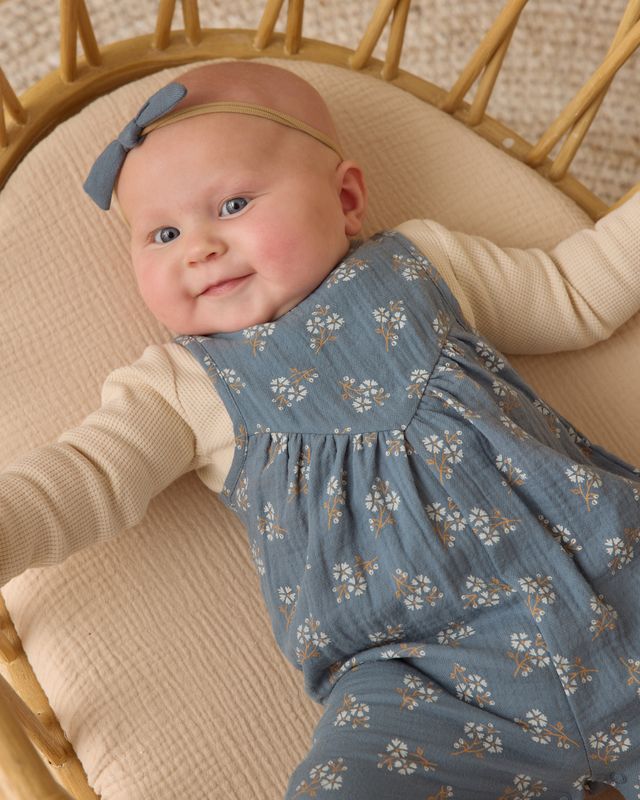 Blue Floral Maisie Overall