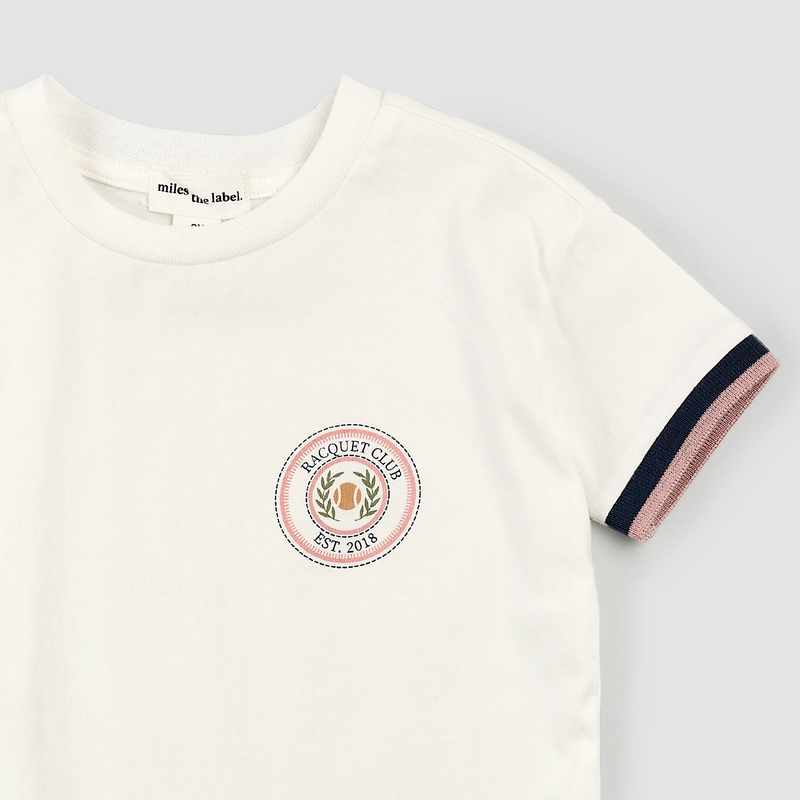 Racquet Club Ringer Tee
