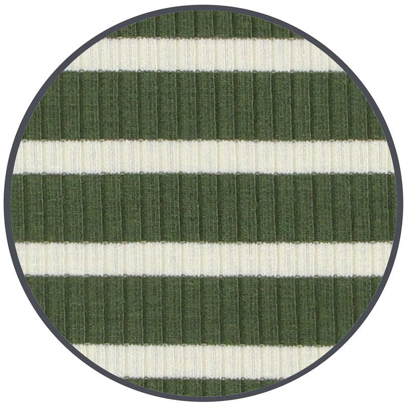 Spruce Stripe Bamboo Pajama Set